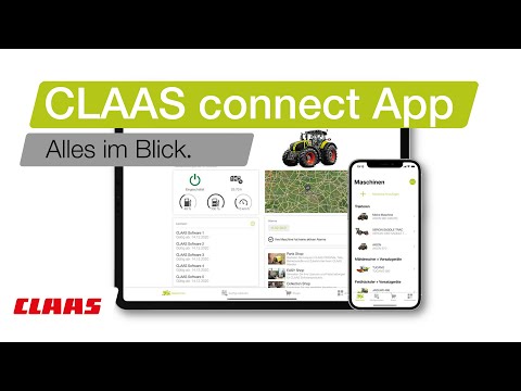 CLAAS connect | Jetzt als App.