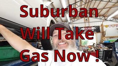 Suburban Charcoal Canister/Evap Emissions Final Clean Out After Canister Blew Up