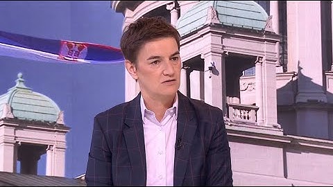 Брнабић: Видели смо ужасне сцене насиља опозиције