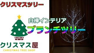 インテリア白樺ツリー　LEDブランチツリー　2021