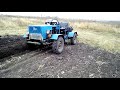 Пахота 2020 на самодельном тракторе из УАЗа