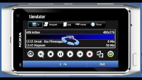 Dreambox Remote Control for Nokia Symbian and Maemo Smartphones