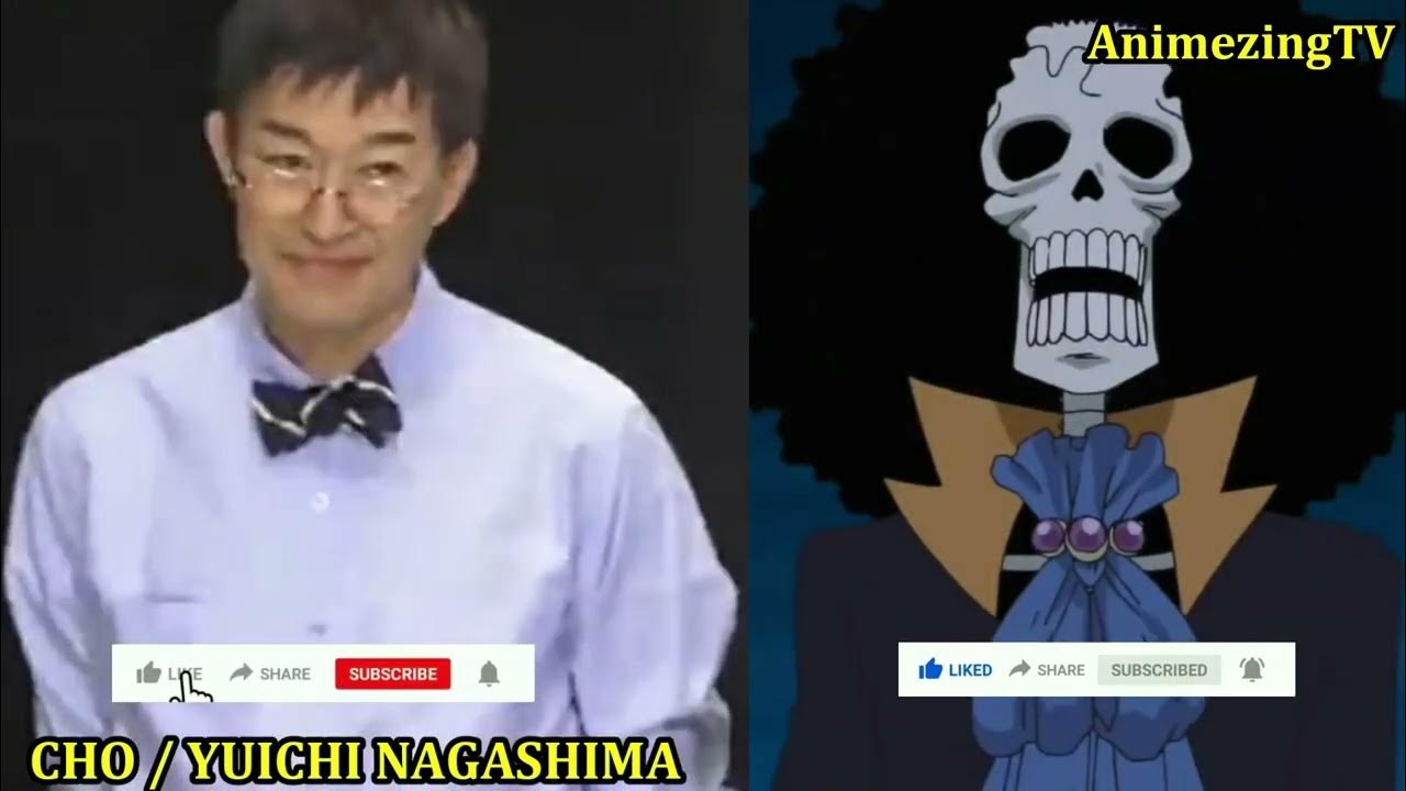 Brook Voice Actor / Cho / One Piece / Japanese Seiyuu YouTube