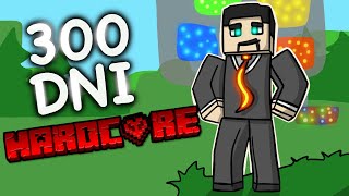 SPEEDRUNNER VS 300 DNI MINECRAFT HARDCORE!