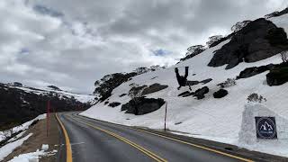 Crazy Snowboard Road Gap...Nearly Dies!
