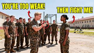 12 Marines Mocked Black Single Mom 'Weak Chick' — Minutes Later She Flattened All 12 in Sequence