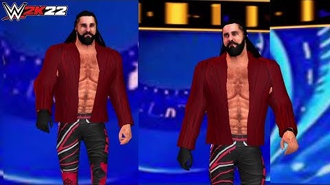 WWE 2k20 Gamernafz 2.0 PSP Mods Seth Rollins Pac Model For Gamernafz 2.0 + HD Textures + Titatron