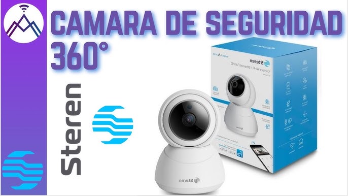 Cámara de seguridad Wi-Fi / Ethernet 3 Mpx robotizada con seguidor de  movimiento para exterior