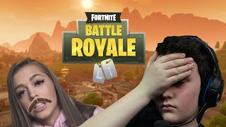 PLAYING WITH WOAH VICKYS SISTER ON FORTNITE