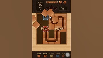Roll the Ball slide puzzle Premium M Pack Level 38 Solution