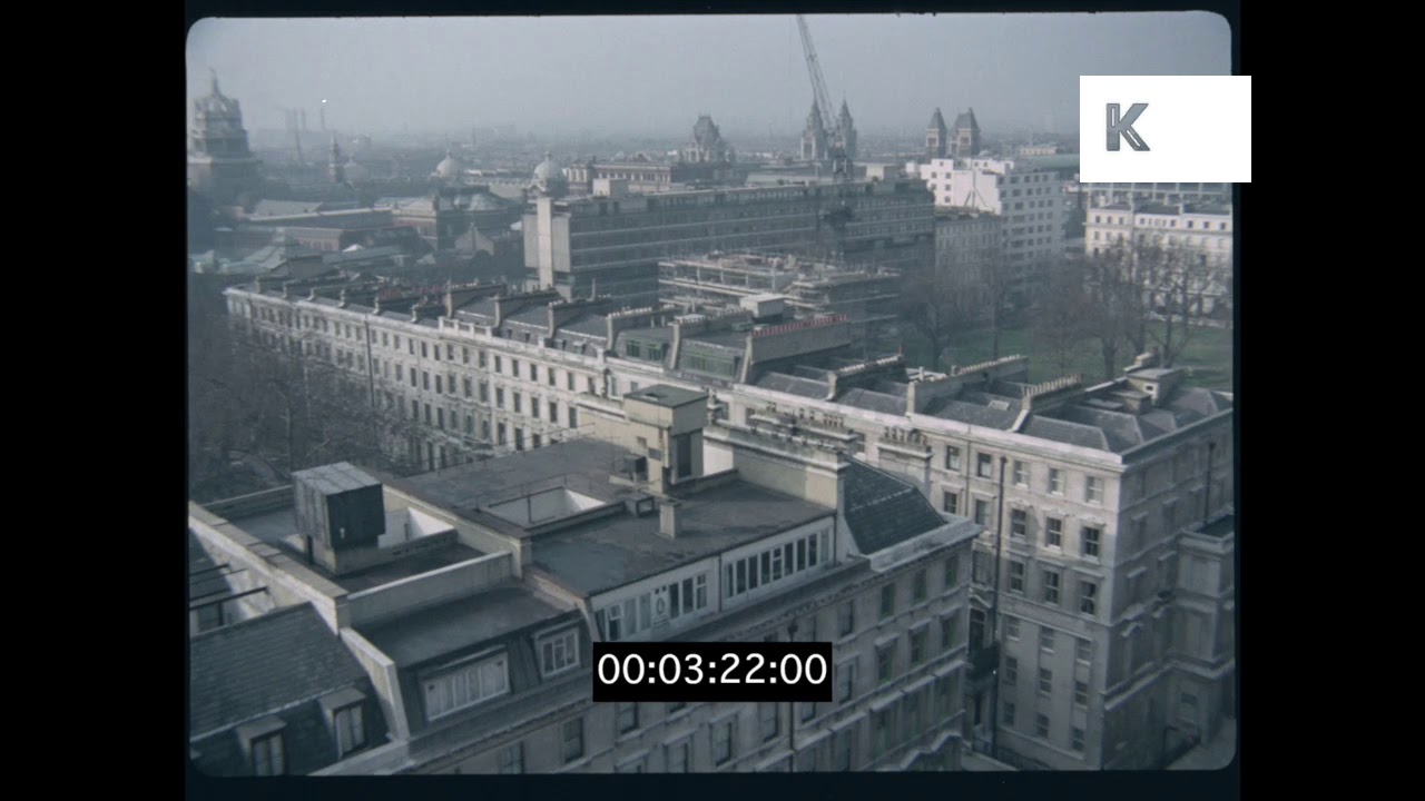 1960s London Rooftops, 35mm
