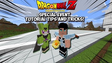 Dragon Block C Special Event Tutorial Tips and Tricks! Dragon Ball Minecraft Mod Server
