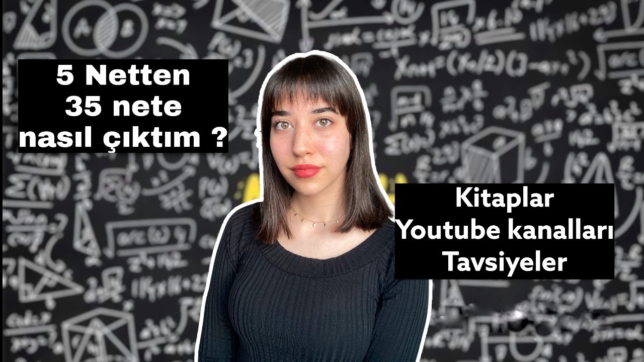 TYT MATEMATİKTE 5  NETTEN 35 NETE NASIL ÇIKTIM ? | kitap-çalışma tavsiyeleri, Boğaziçi kazanmak...