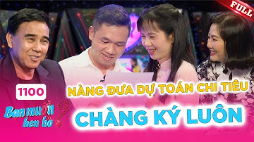 Bạn Muốn Hẹn Hò #1100B | Cô kế toán tính yêu chuẩn từng li khiến MC chỉ biết vỗ tay!