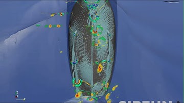 Sirehna DTMB 5415 CFD simulation