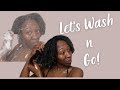 4B 4C WASH N GO FEATURING THE ANTHONY DICKEY METHOD||VLOGMAS DAY 10