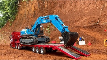 Strong Scale 1/16 : RC Excavator Wltoys 16800 KOBELCO Making The Industrial Project