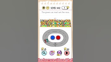 brain test level 442 solution #hafsagaming #shorts #viral #braintestgamelevel