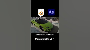 3D Camera tracking in Blender and after effects #cgi #blender #vfx #3danimation
