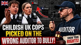 Details UK Cops Picked on the WRONG Auditor… Then He Knew the Law! 😳 News