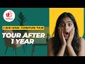 2 BHK Furniture Tour After 1 Year | Complete Furniture Setup| Complete Home Setup #shorts