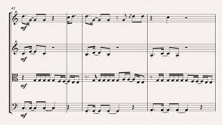 Girls Like You String Quartet Sheet Music Cover Maroon 5