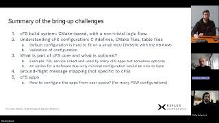 FSW 2024 : Lessons learned with cFS: Build system, configuration, tools, and apps
