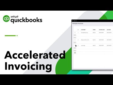 Accelerated invoicing in QuickBooks Online Advanced - Accelerated invoicing in QuickBooks Online Advanced