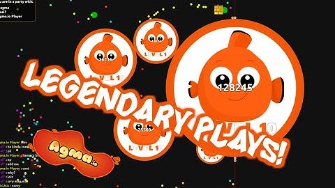 Agma.io - Legendary reverse plays! [Much Legendary Tricks!]