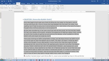 Word 2016: Selecting text with the keyboard