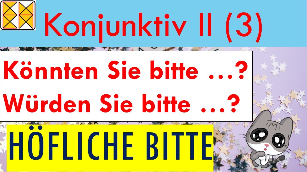 Deutsche Grammatik: Konjunktiv II einfach erklärt │A2 - C1