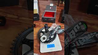 Sram Rival/Apex 1x vs Sram Force Crankset Weight Difference! #cycling #gravelbike #sram #bikerepair