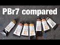 PBr7 Pigment Comparison