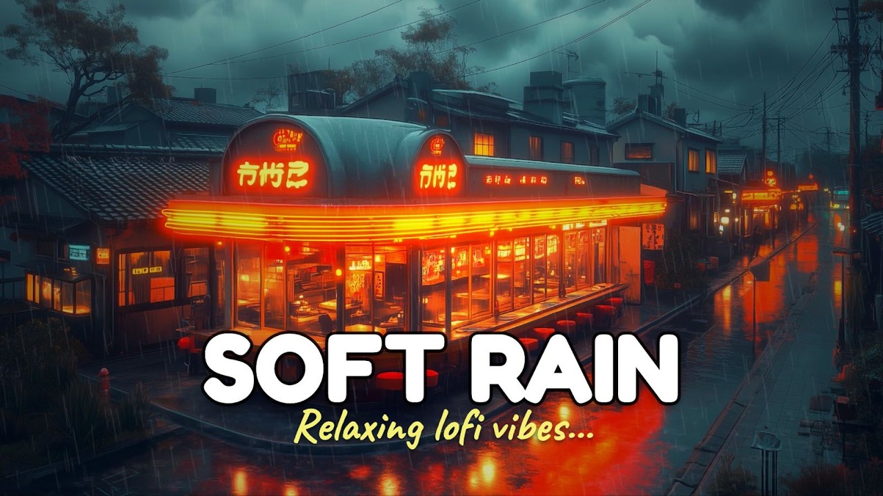 1980s & 90s Roads 🌧️ | Soft / Drift / Lofi / Music 🎶 Mistfall | Time Dissolves Gently