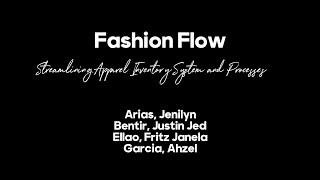 FASHION FLOW - GROUP 6 (FINAL PROJECT)