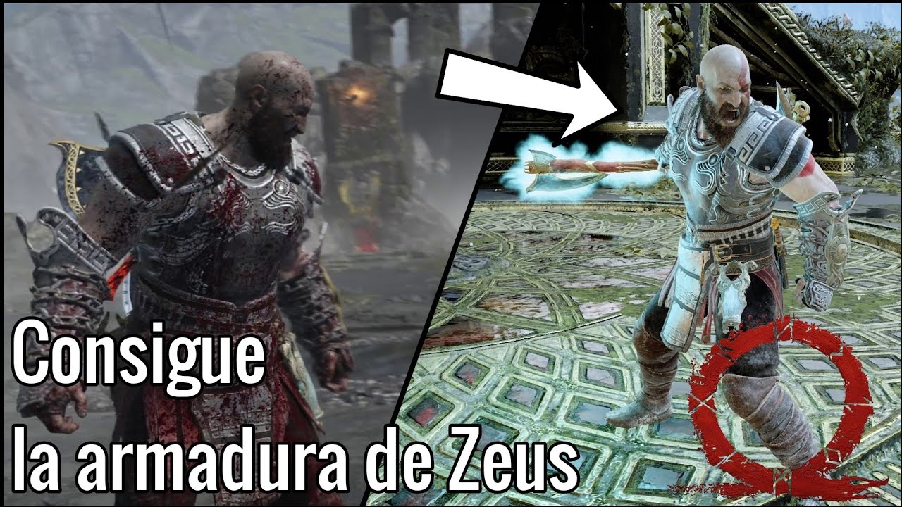 ¿Cómo conseguir la armadura de Zeus? (La mejor del juego) | God Of War