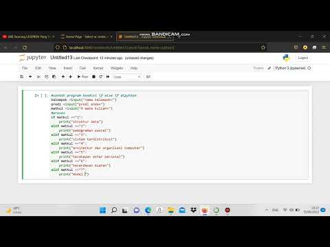 Program Percabangan Kondisi IF Else If dalam Bahasa Pemrograman Python