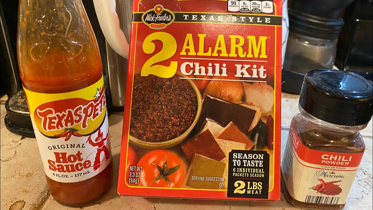 2 Alarm Chili Recipe with fresh ground lean beef , Awsome Chili YouTube