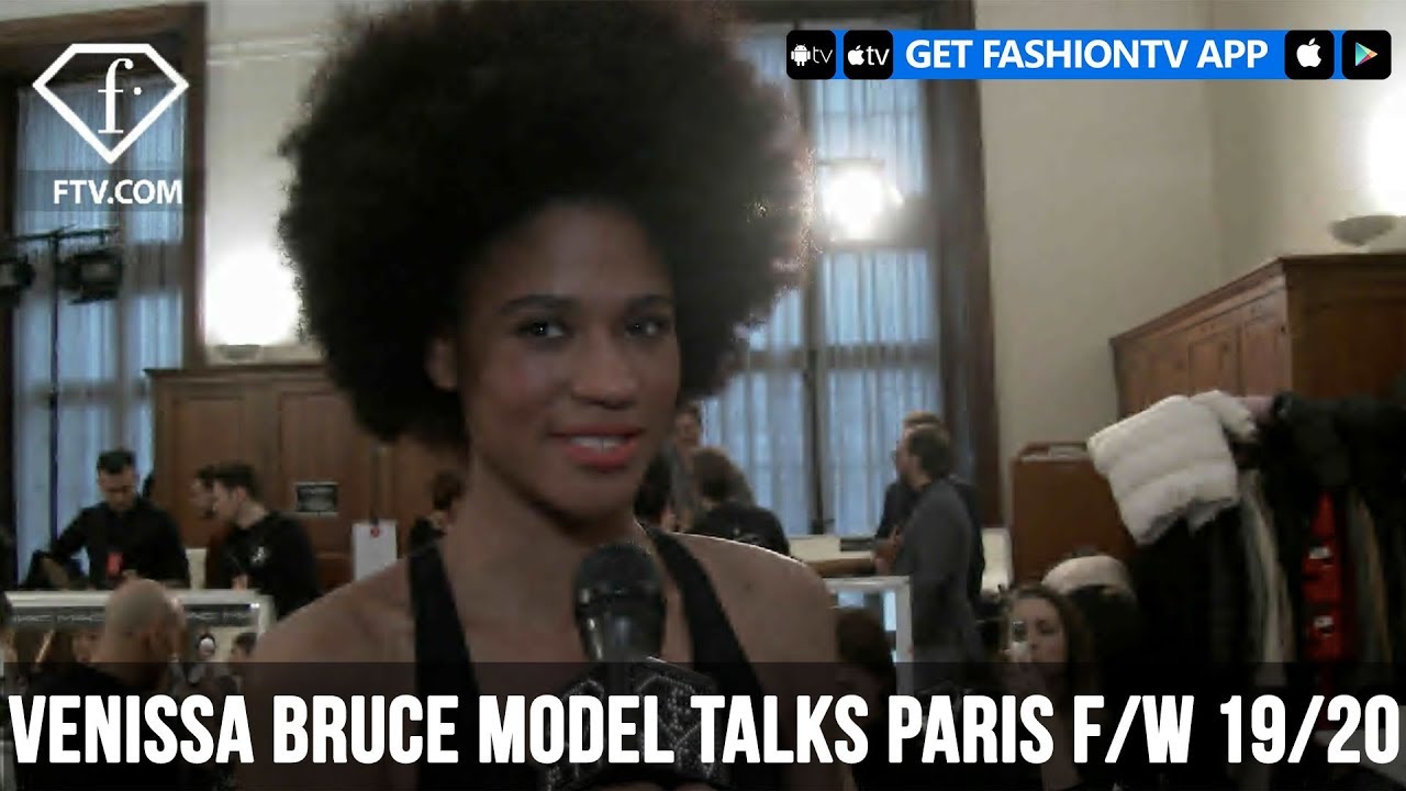 Venissa Bruce Model Talks Instagram Paris F/W 19/20 | FashionTV | FTV