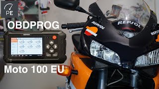 Never schedule a motorcycle service appointment again! | OBDPROG Moto 100 EU Diagnostic Scanner screenshot 4