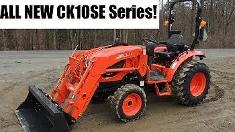 CK10SE Series - All New 2018 CK3510SE & CK4010SE Kioti Compact Tractor