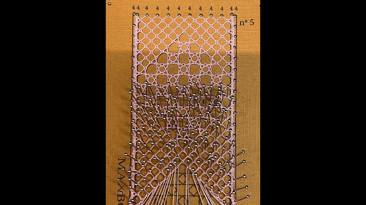 Curso Torchón - Punto de la Virgen Nº 1 - 17