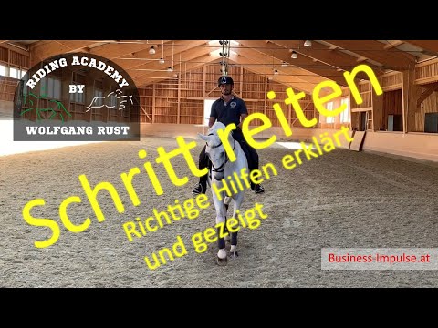 Video: Wie Man Pferde Reitet