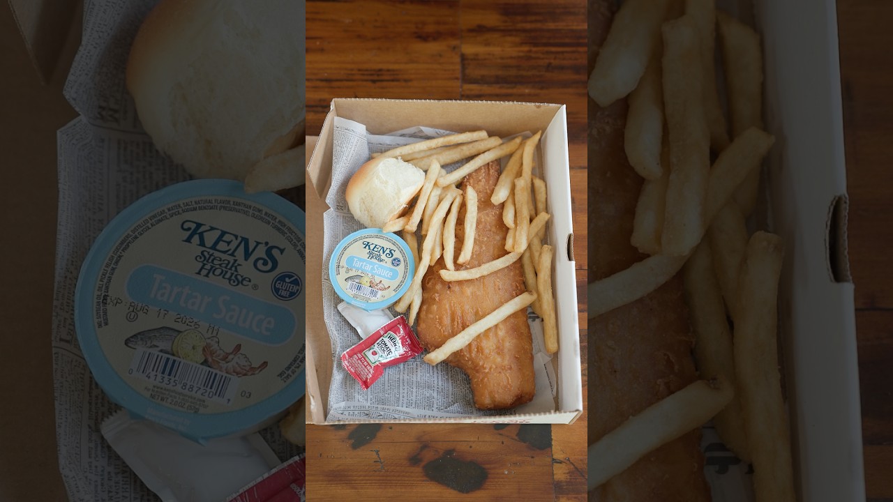 Trying the “famous” grocery store fish fry from Tops Markets #rochesterny #foodreview #fishfry