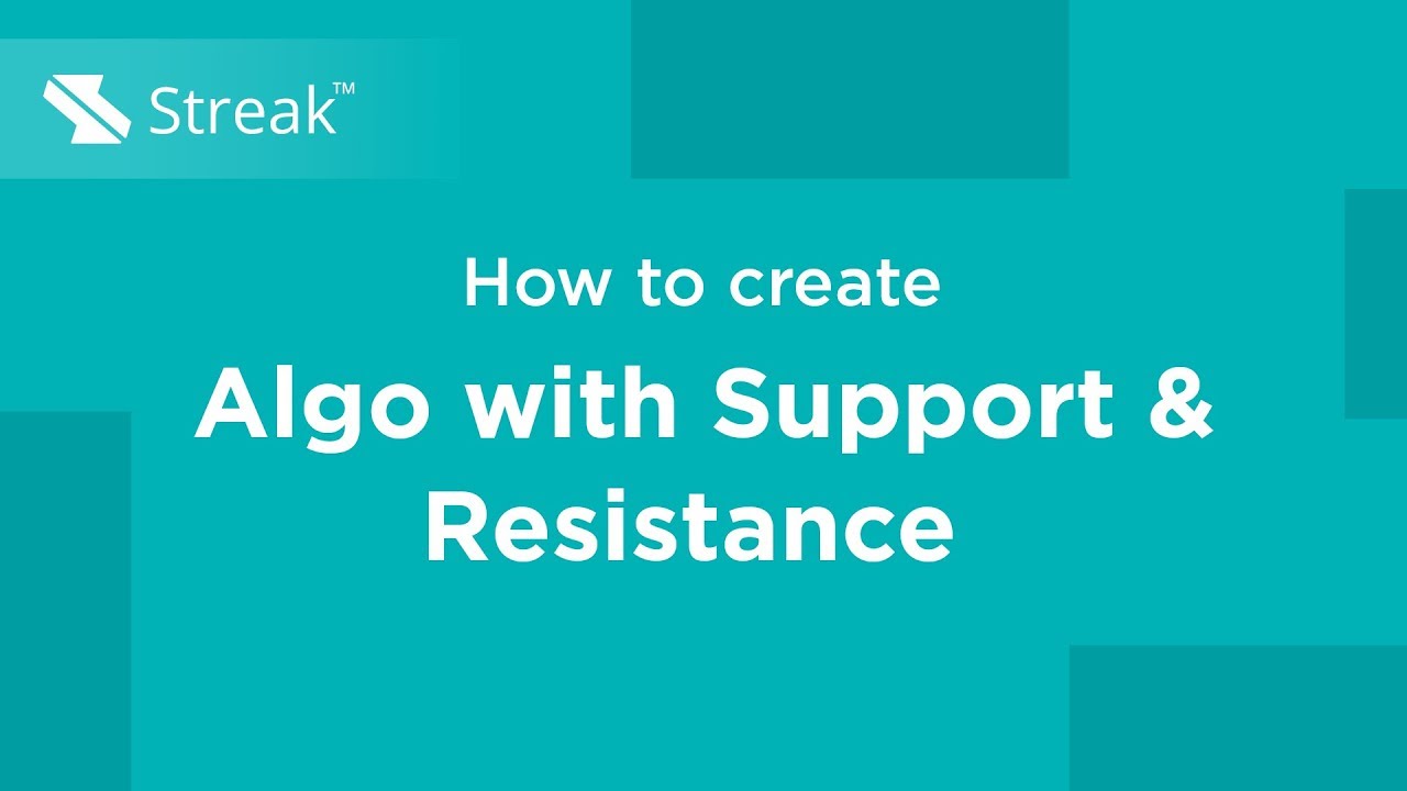 Streak | Support and Resistance using Pivot points
