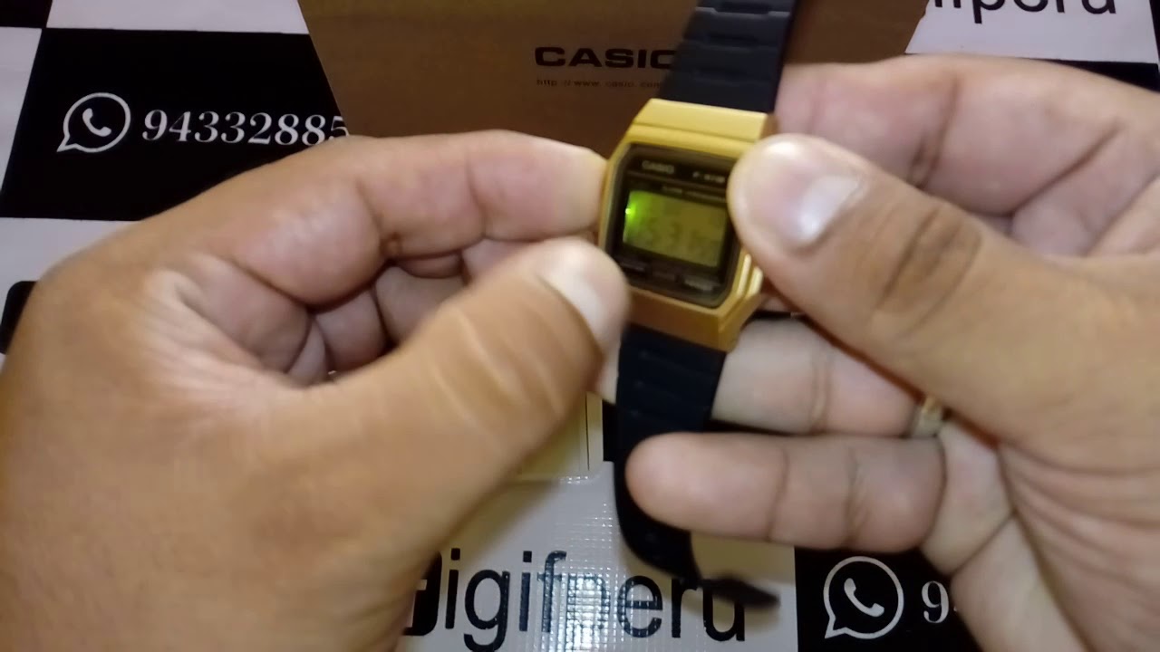 Casio F91W Original Caracter sticas Y Configuraci n YouTube