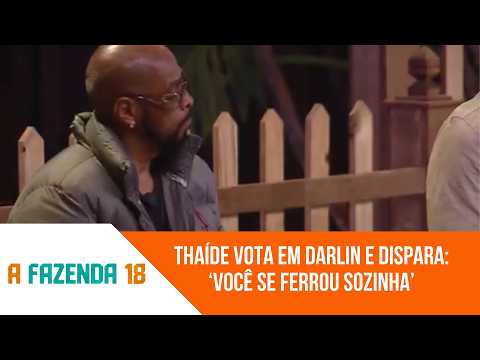 Thaíde votes for Darlin and says: 'You screwed yourself over' | 'The Farm 18'