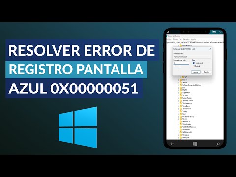 Cómo resolver el error de registro de la PANTALLA AZUL 0x00000051
