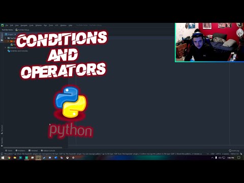 Learning Python #4 Conditions and Operators Basics