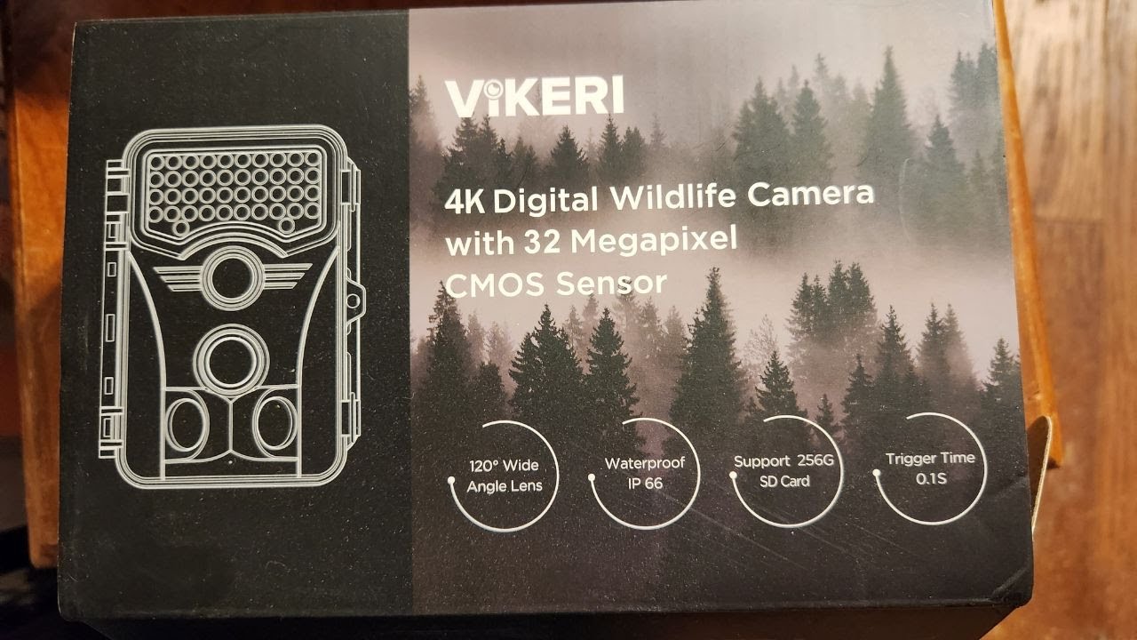 Unboxing the VikerI 4K 32mp Digital Wildlife Trail Camera from Amazon